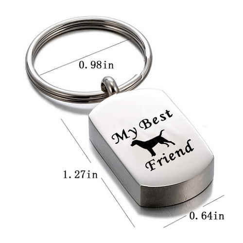 Key Chain Cremation Urn