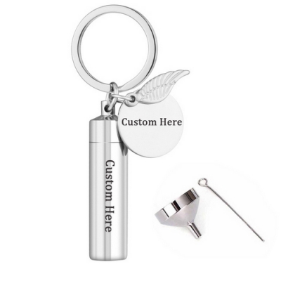 Key Chain Cremation Urn