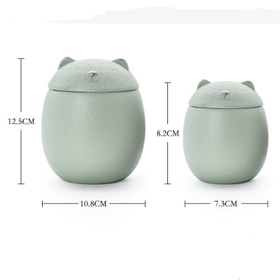 Cat  Ceramic Urn