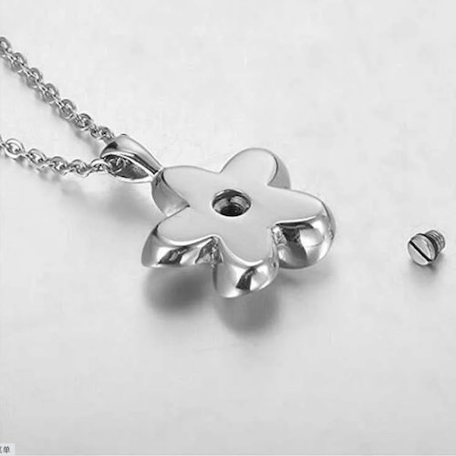 Lovely Flower Cremation Jewelry